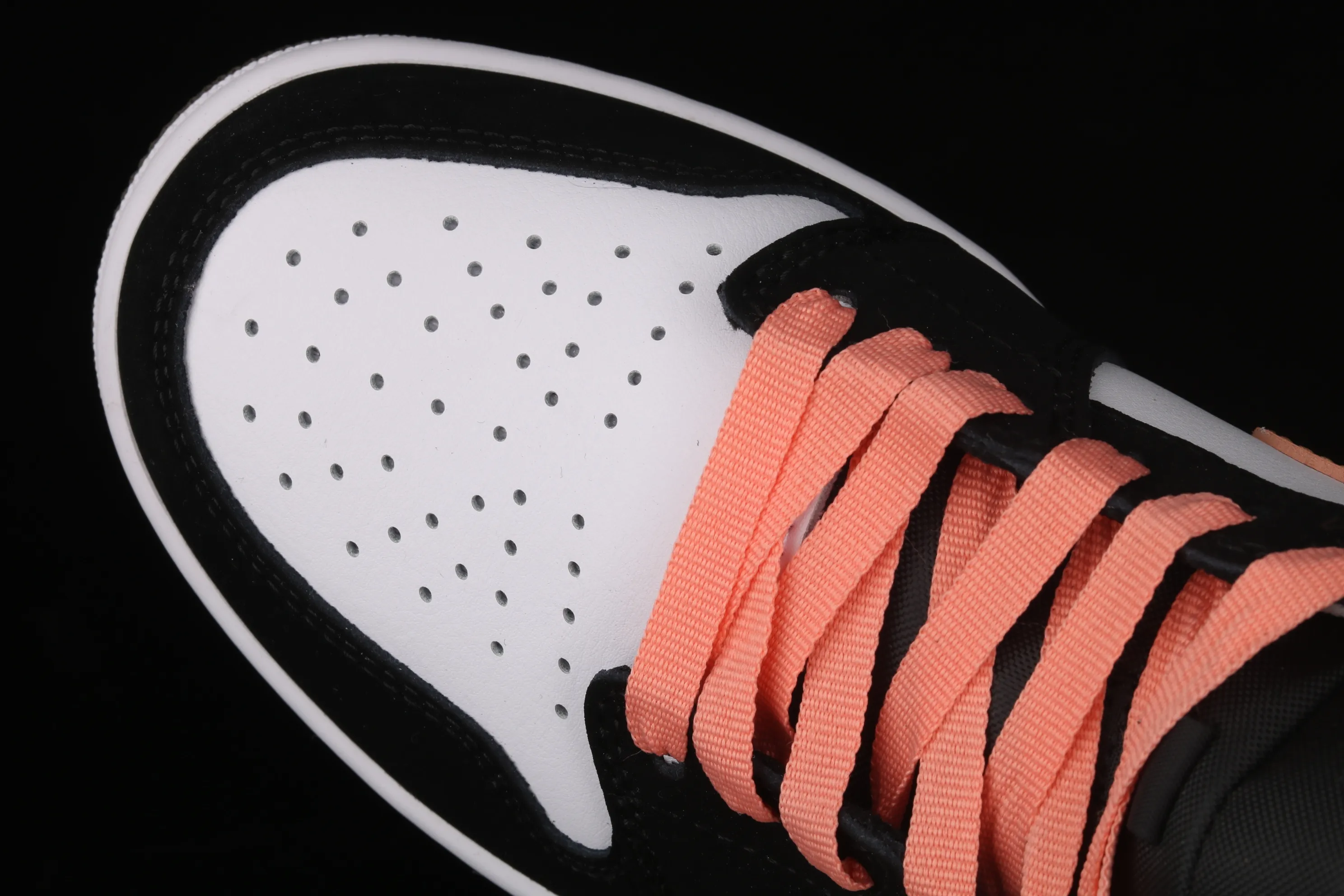All categories Air Jordan Jordan series basketball shoes Air Jordan 1 Mid Air Jordan 1 Mid AJ1 Joe 1 black pink peach Goddess Day mid-top basketball shoes DH0210-100